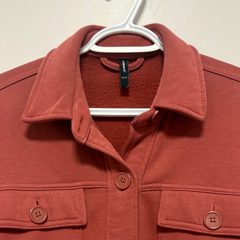 Lazy Pants Button-Up Shacket - Picture 3 of 7